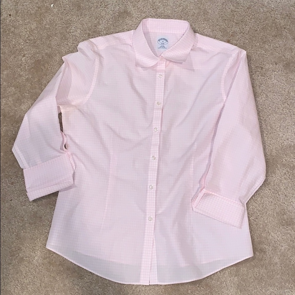 NWOT Womens Brooks Brothers Button Up